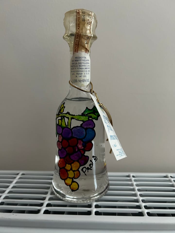 Grappa Friuli di Vinaccia Moscato